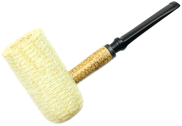 Missouri Meerschaum Bracken Corn Cob Tobacco Pipe - Straight