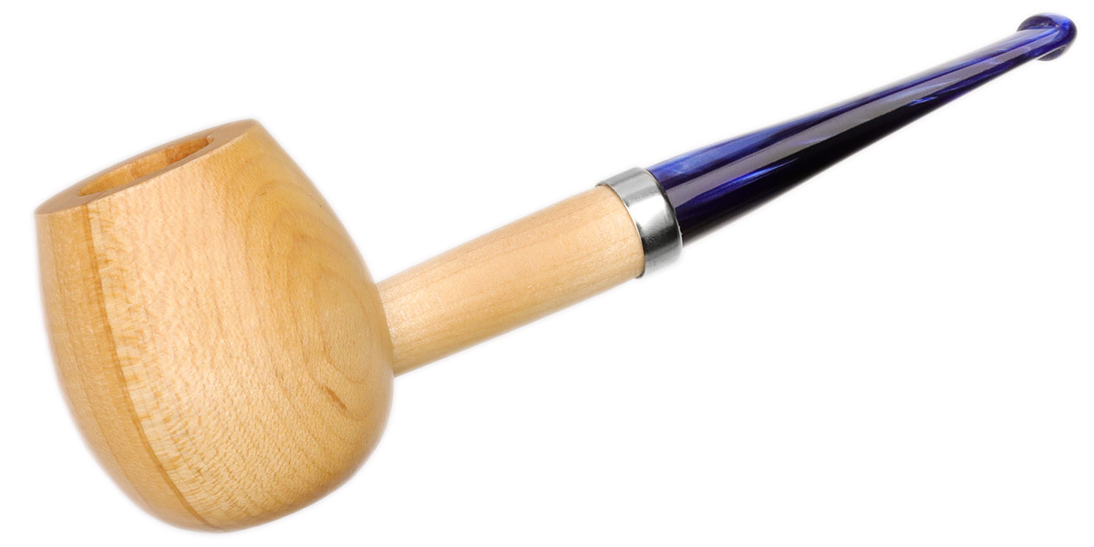 Missouri Meerschaum Imperial Blue Hardwood Apple Straight