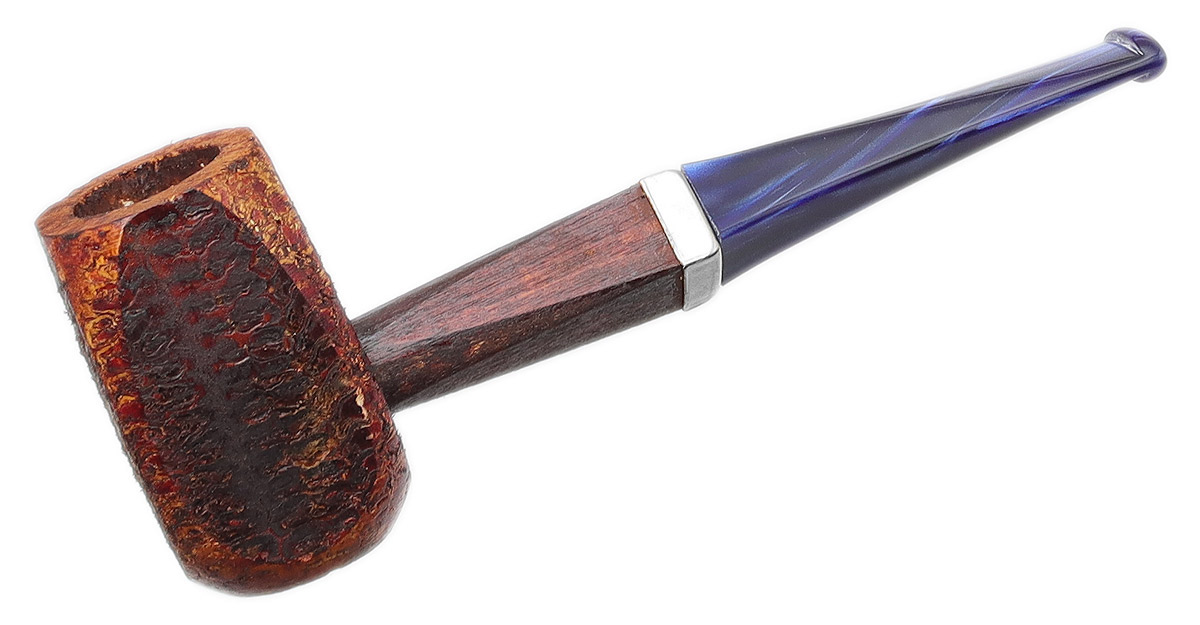 Missouri Meerschaum The Diamondback with Sapphire Stem