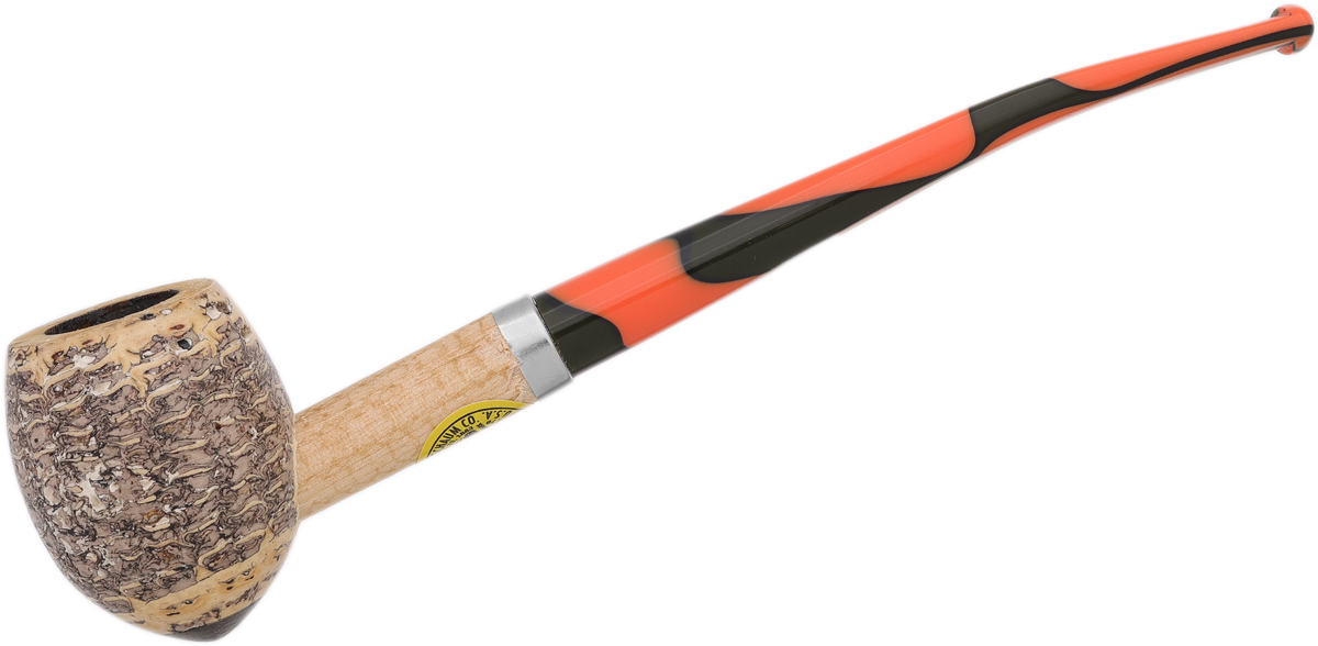 Missouri Meerschaum Cobbit Shire with Blaze Orange Stem