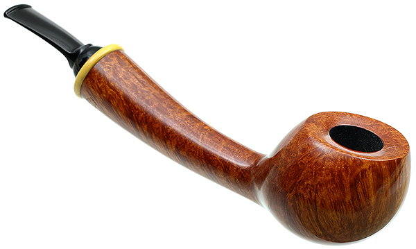 Wolfgang Becker Smooth Bent Apple with Boxwood (Double Wolf Paw)