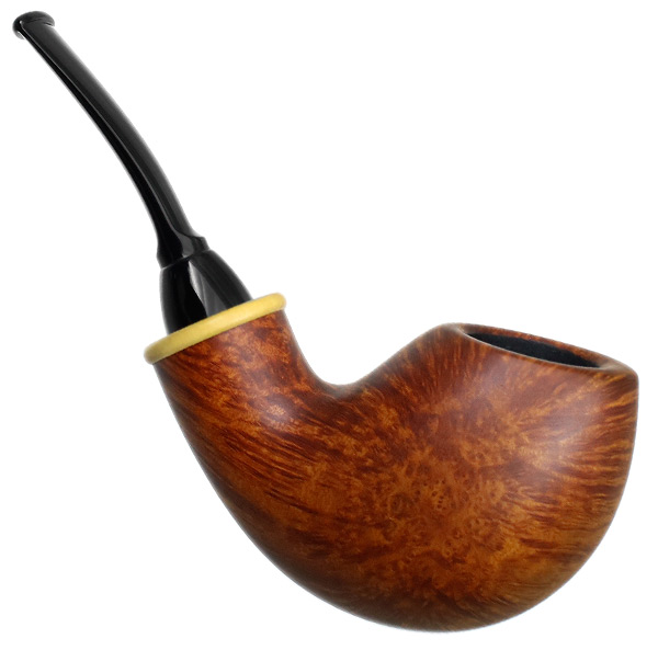 Wolfgang Becker Smooth Bent Egg with Boxwood (Signature) (03.16)