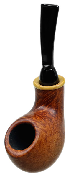 Wolfgang Becker Smooth Bent Egg with Boxwood (Signature) (03.16)