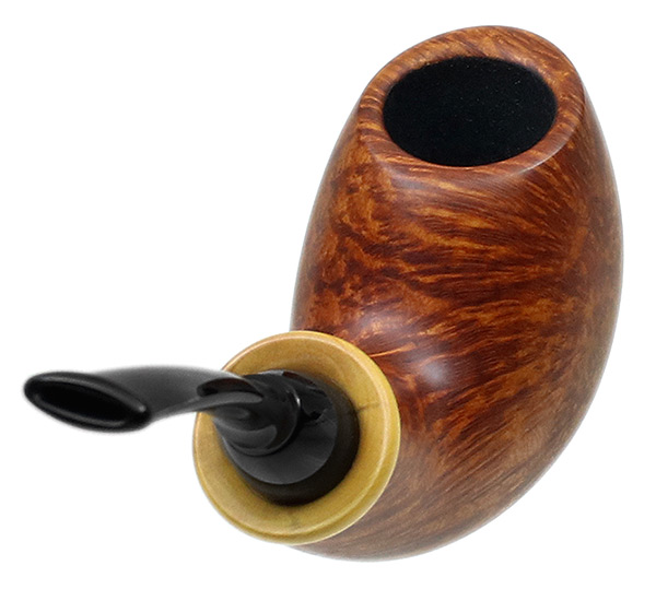 Wolfgang Becker Smooth Bent Egg with Boxwood (Signature) (03.16)