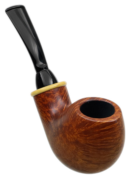 Wolfgang Becker Smooth Bent Egg with Boxwood (Signature) (03.16)