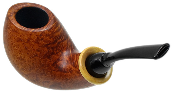 Wolfgang Becker Smooth Bent Egg with Boxwood (Signature) (03.16)