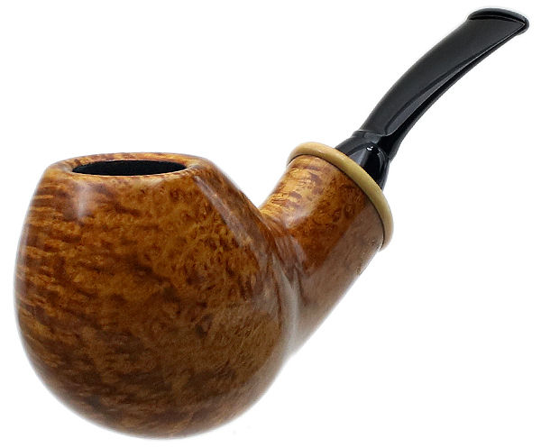 Wolfgang Becker Smooth Bent Egg with Boxwood (Signature) (1.17)