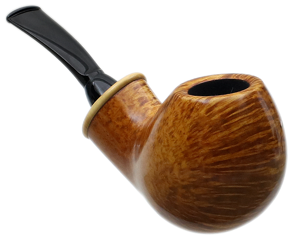 Wolfgang Becker Smooth Bent Egg with Boxwood (Signature) (1.17)