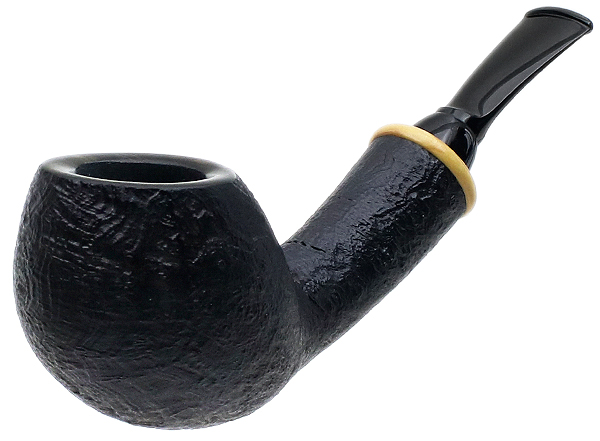 Wolfgang Becker Sandblasted Bent Egg with Boxwood (Wolf Paw)