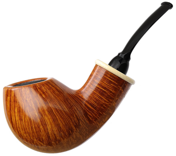 Wolfgang Becker Smooth Bent Egg with Mammoth (Signature) (0517)