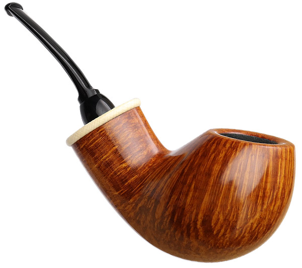 Wolfgang Becker Smooth Bent Egg with Mammoth (Signature) (0517)