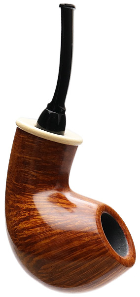 Wolfgang Becker Smooth Bent Egg with Mammoth (Signature) (0517)