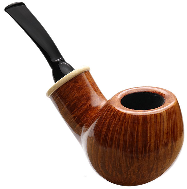 Wolfgang Becker Smooth Bent Egg with Mammoth (Signature) (0517)