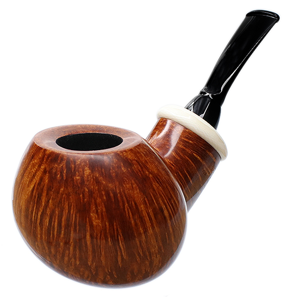 Wolfgang Becker Smooth Bent Egg with Mammoth (Signature) (0818)