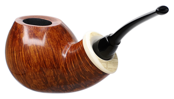 Wolfgang Becker Smooth Bent Egg with Mammoth (Signature) (0818)