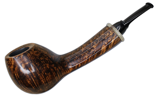 Wolfgang Becker Smooth Assymetric Apple with Horn (Double Wolf Paw)