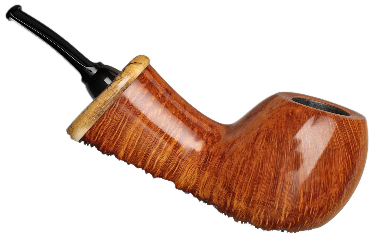 Wolfgang Becker Smooth Bent Apple with Mammoth (Signature) (04.18)