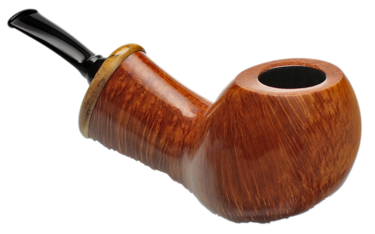 Wolfgang Becker Smooth Bent Apple with Mammoth (Signature) (04.18)