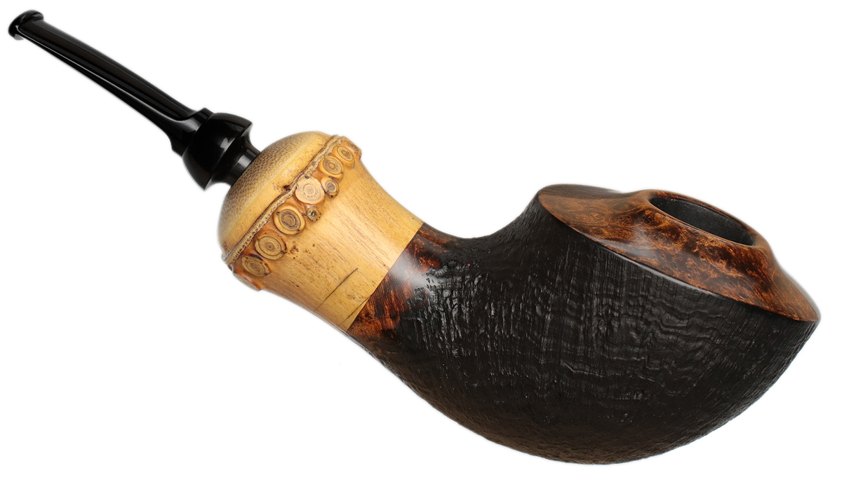 Wolfgang Becker Partially Sandblasted Stetson with Bamboo (Signature) (02.19)
