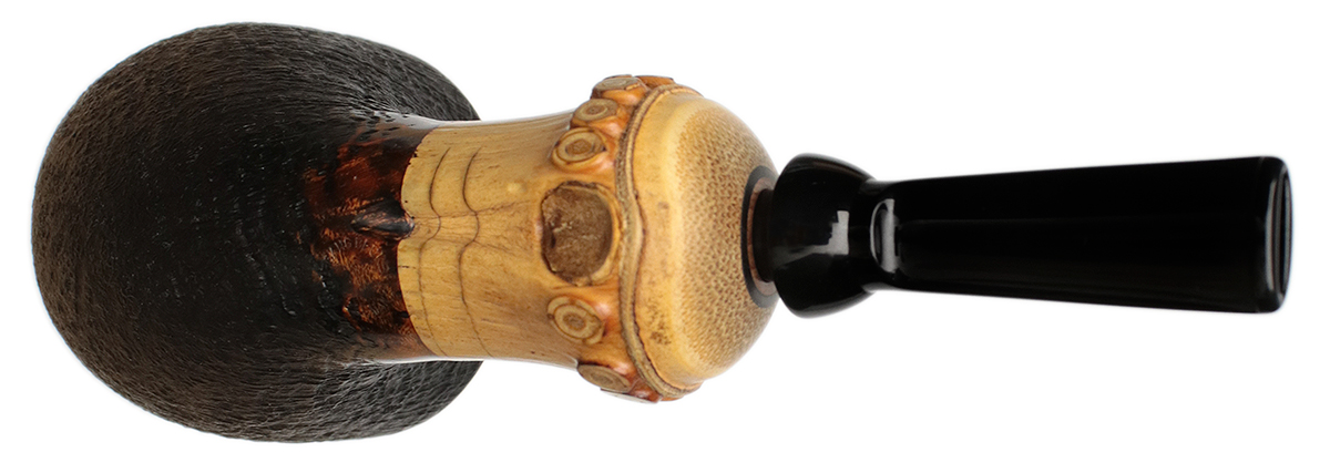 Wolfgang Becker Partially Sandblasted Stetson with Bamboo (Signature) (02.19)