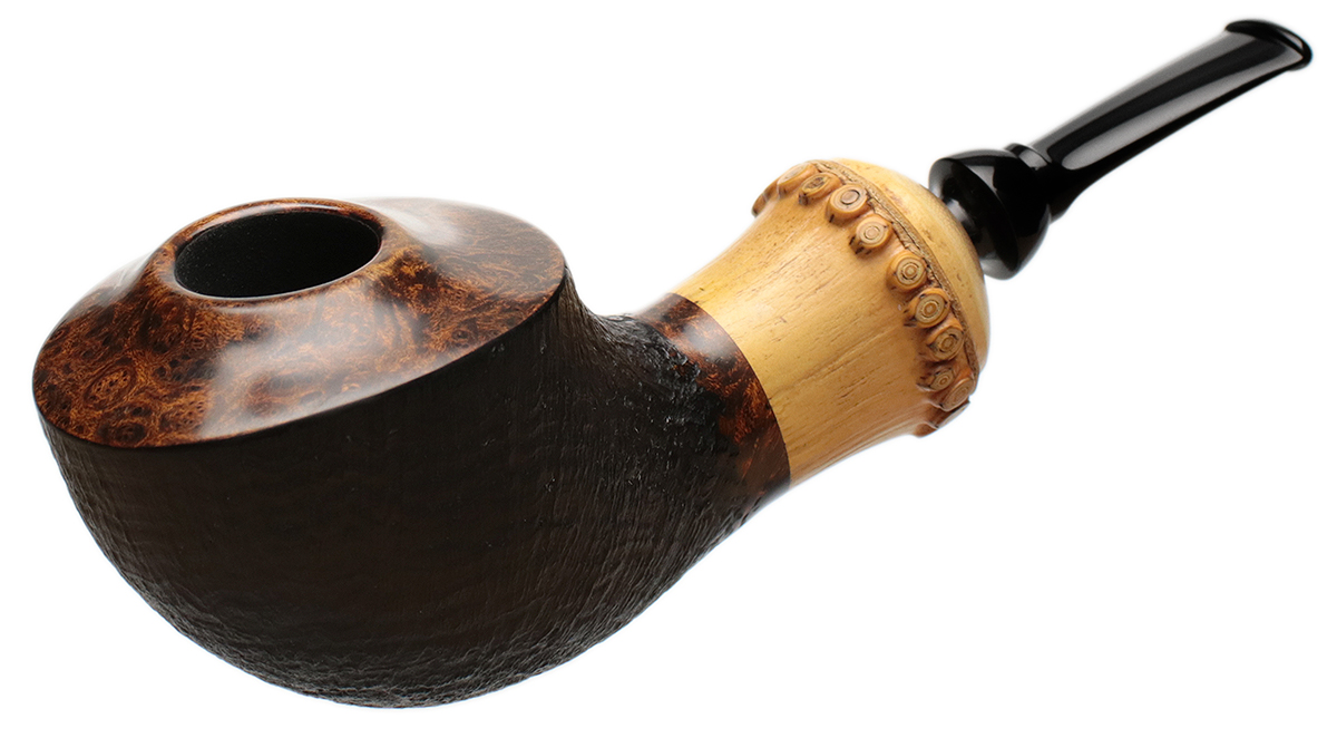 Wolfgang Becker Partially Sandblasted Stetson with Bamboo (Signature) (02.19)