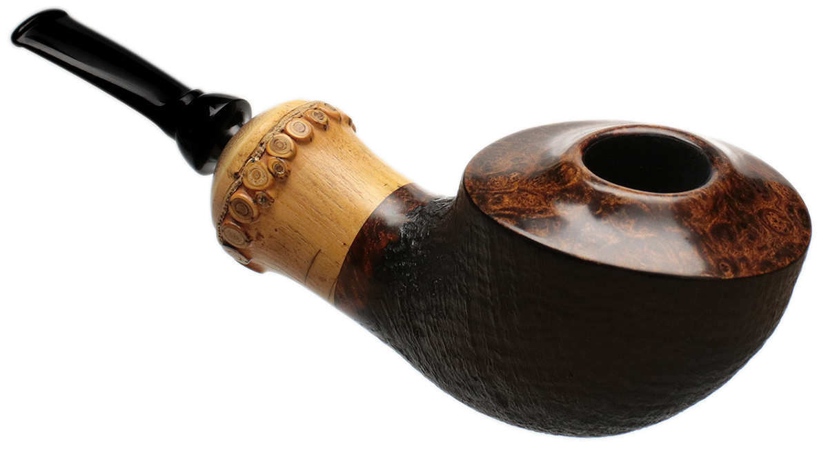 Wolfgang Becker Partially Sandblasted Stetson with Bamboo (Signature) (02.19)