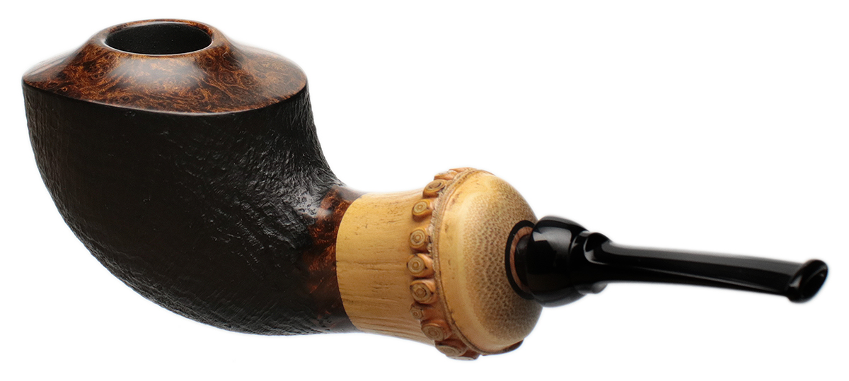 Wolfgang Becker Partially Sandblasted Stetson with Bamboo (Signature) (02.19)