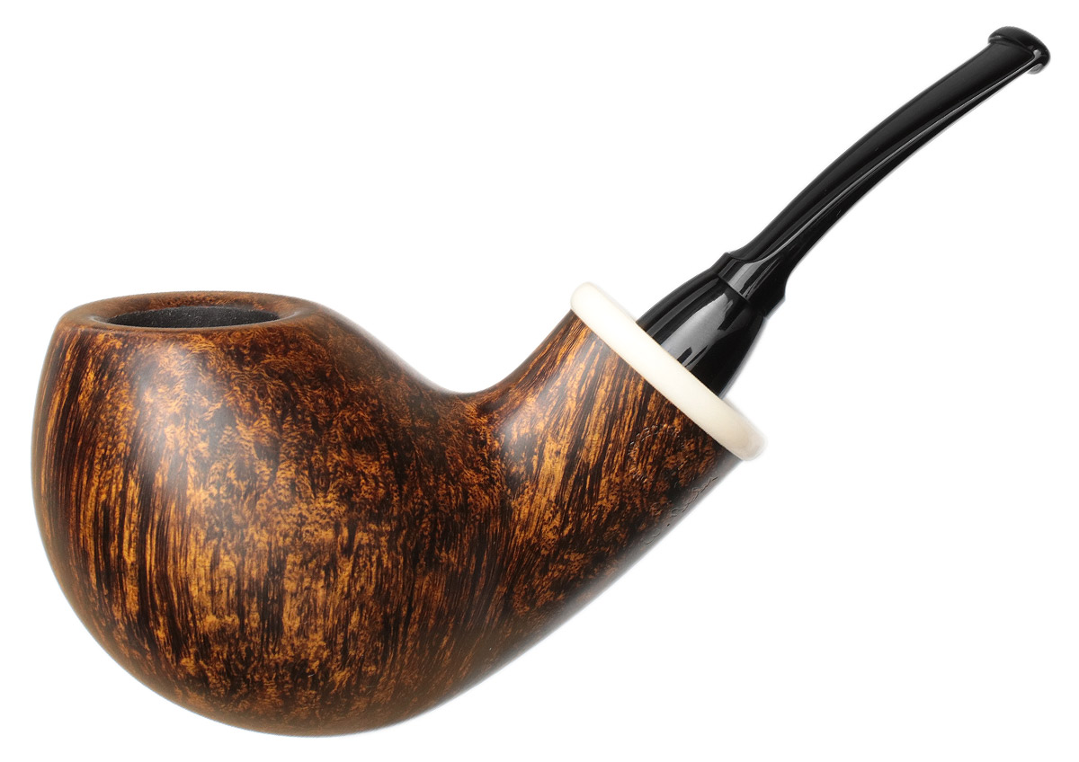 Wolfgang Becker Smooth Bent Egg with Mammoth (Signature) (08.19)