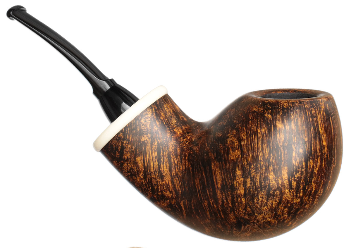 Wolfgang Becker Smooth Bent Egg with Mammoth (Signature) (08.19)