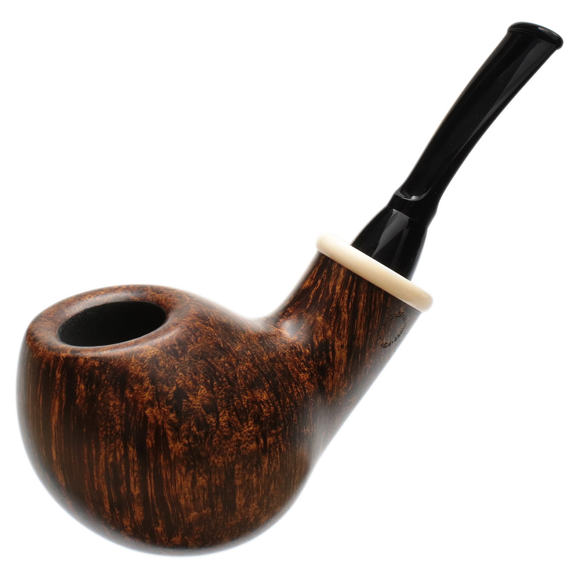 Wolfgang Becker Smooth Bent Egg with Mammoth (Signature) (08.19)