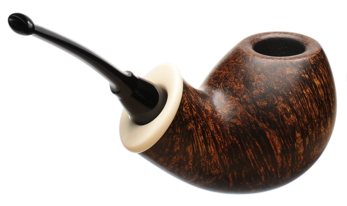 Wolfgang Becker Smooth Bent Egg with Mammoth (Signature) (08.19)