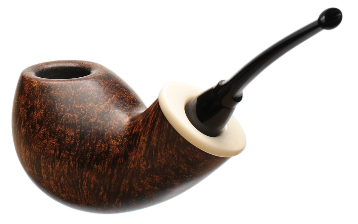Wolfgang Becker Smooth Bent Egg with Mammoth (Signature) (08.19)