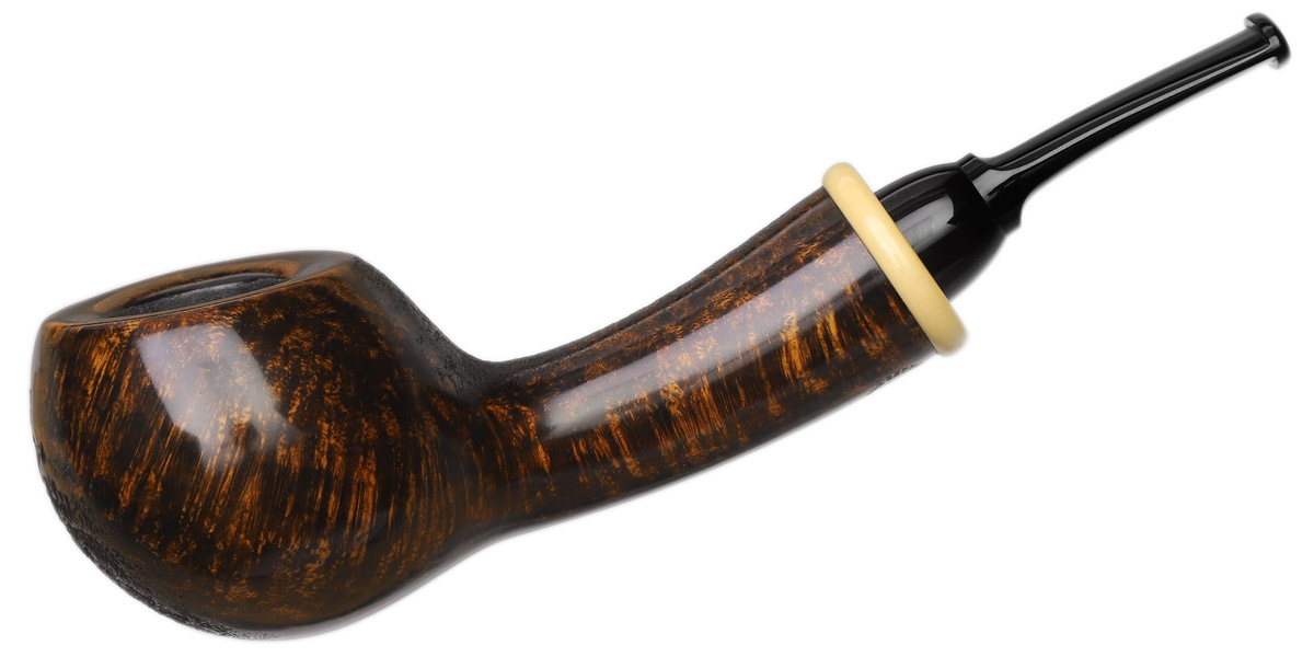 Wolfgang Becker Partially Sandblasted Wasp with Boxwood (Double Wolf Paw)