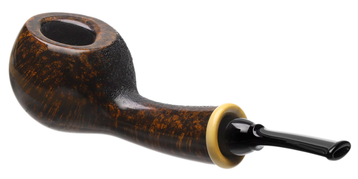 Wolfgang Becker Partially Sandblasted Wasp with Boxwood (Double Wolf Paw)