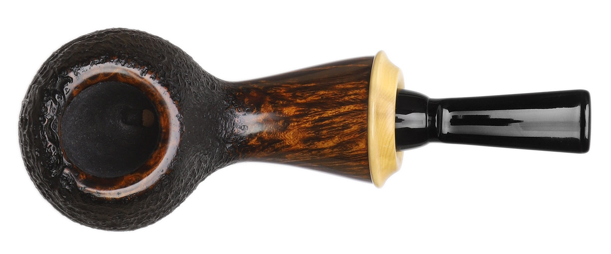 Wolfgang Becker Partially Sandblasted Wasp with Boxwood (Double Wolf Paw)