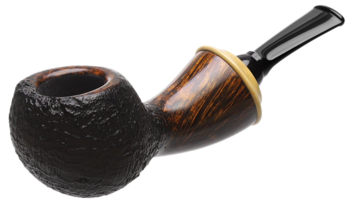 Wolfgang Becker Partially Sandblasted Wasp with Boxwood (Double Wolf Paw)