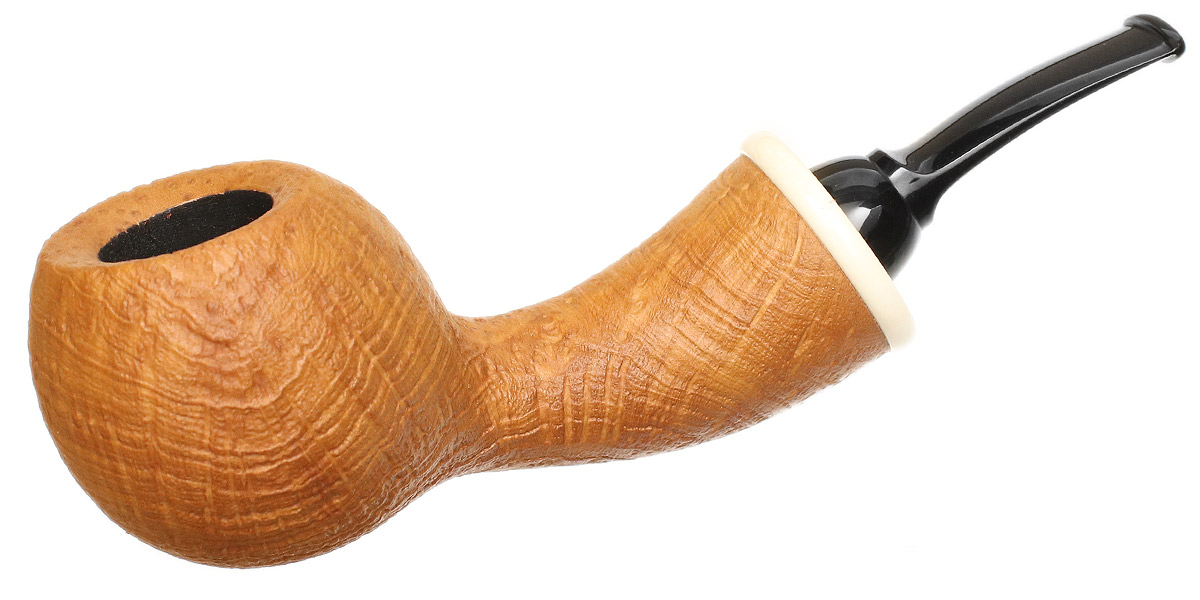 Wolfgang Becker Sandblasted Strawberry Wood Wasp with Mammoth (Double Wolf Paw)