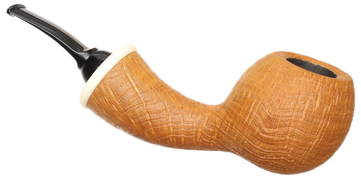 Wolfgang Becker Sandblasted Strawberry Wood Wasp with Mammoth (Double Wolf Paw)