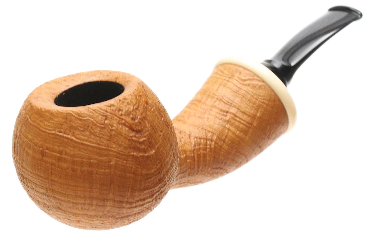 Wolfgang Becker Sandblasted Strawberry Wood Wasp with Mammoth (Double Wolf Paw)