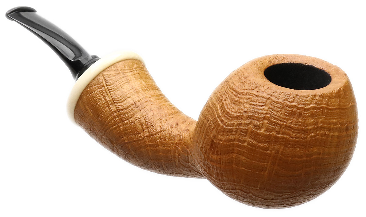 Wolfgang Becker Sandblasted Strawberry Wood Wasp with Mammoth (Double Wolf Paw)