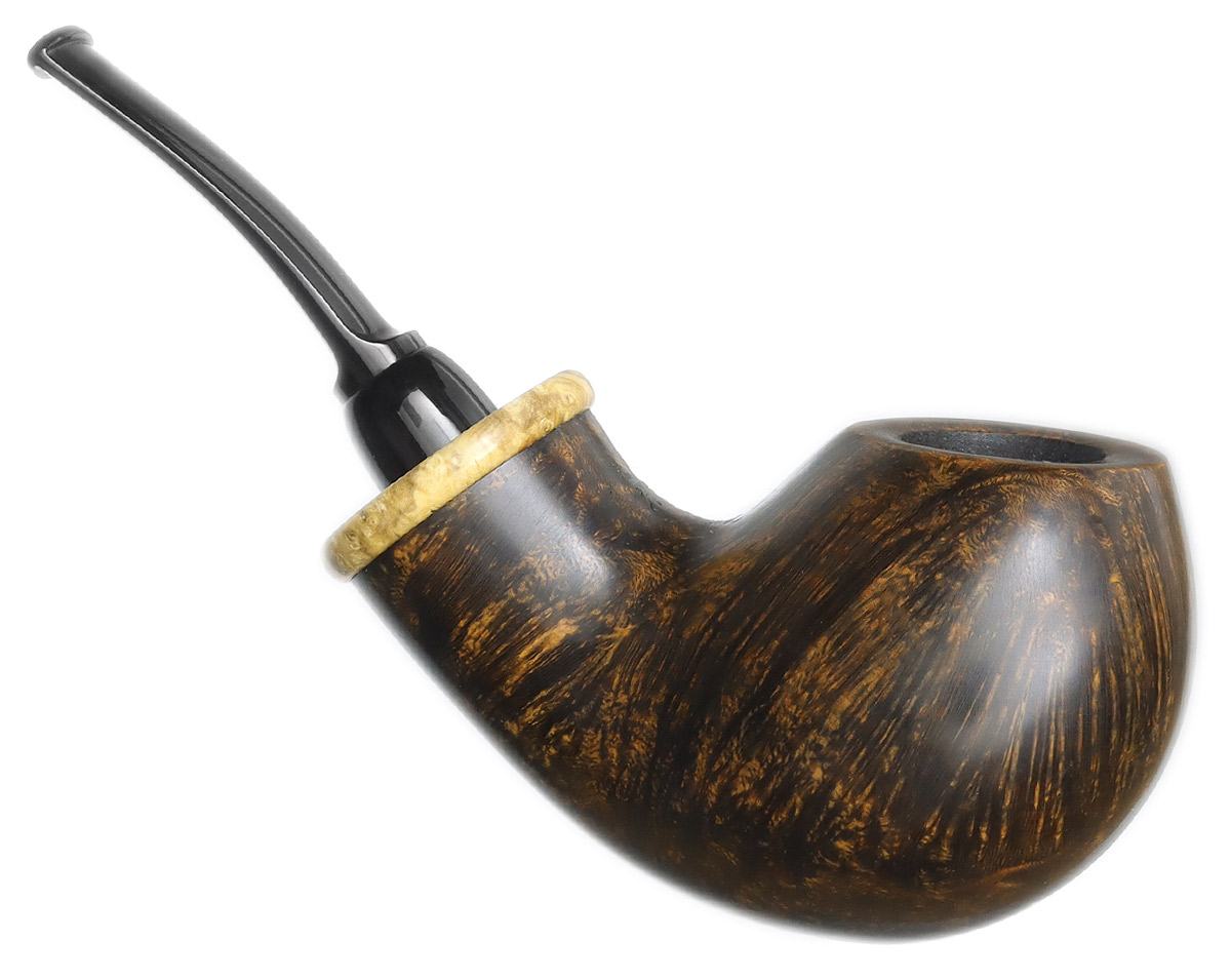 Wolfgang Becker Partially Sandblasted Driver with Boxwood (Double Wolf Paw)