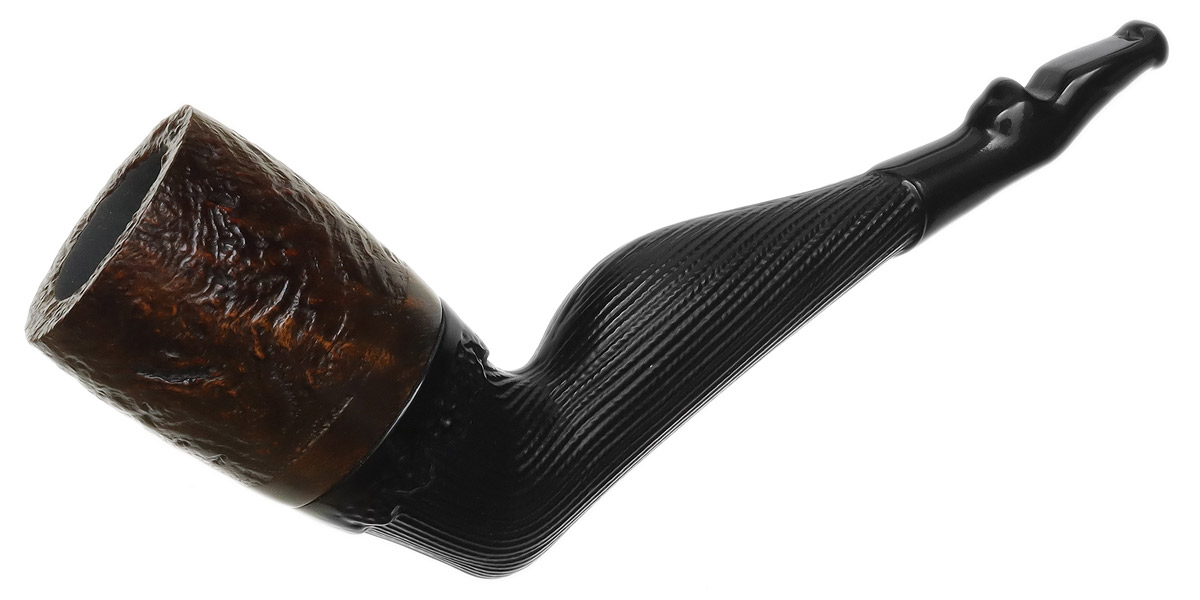 Lady's Leg Sandblasted Tobacco Pipe