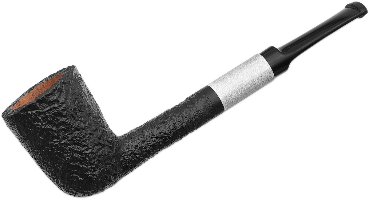 Clay Pipes Retro Briar Sandblasted Dublin with Aluminum