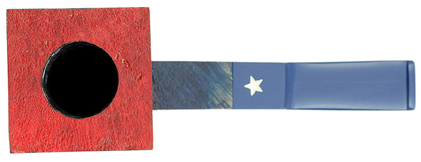 Werner Mummert Sandblasted De Stijl American Flag Poker
