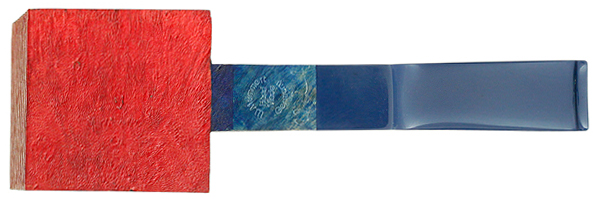 Werner Mummert Sandblasted De Stijl American Flag Poker