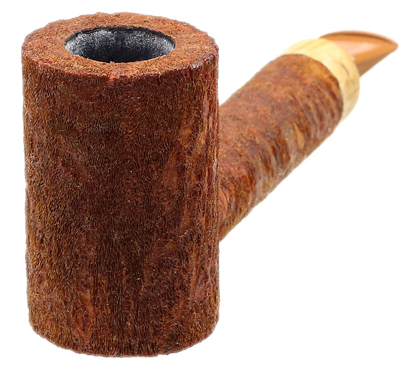 Werner Mummert Sandblasted Reverse Calabash Poker