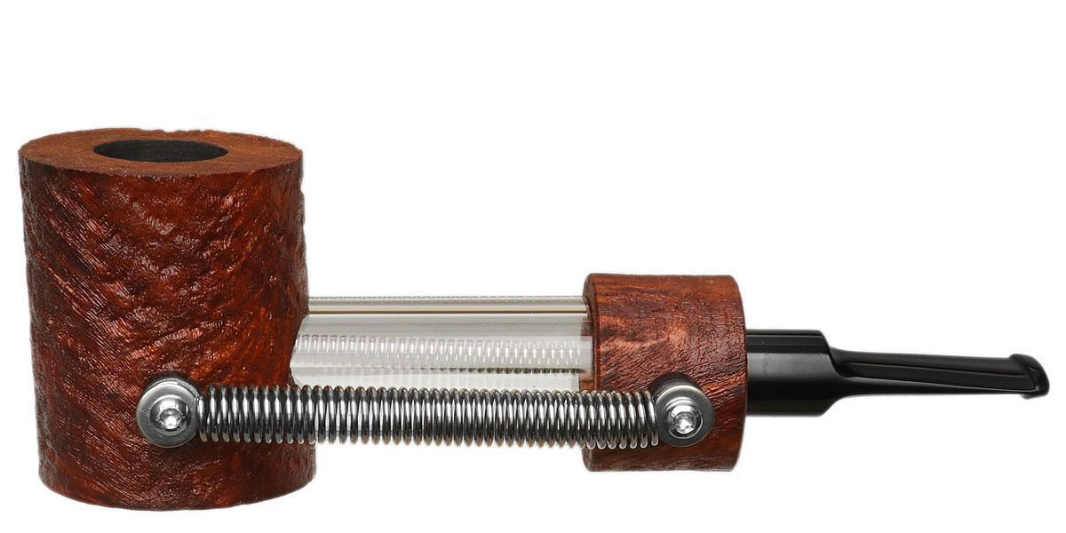 Werner Mummert Sandblasted Reverse Calabash Poker