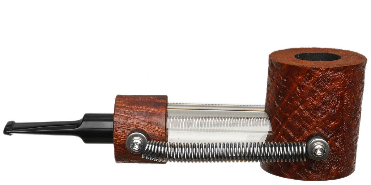 Werner Mummert Sandblasted Reverse Calabash Poker