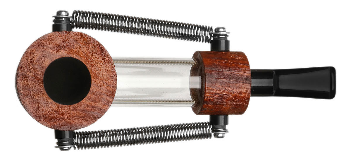 Werner Mummert Sandblasted Reverse Calabash Poker