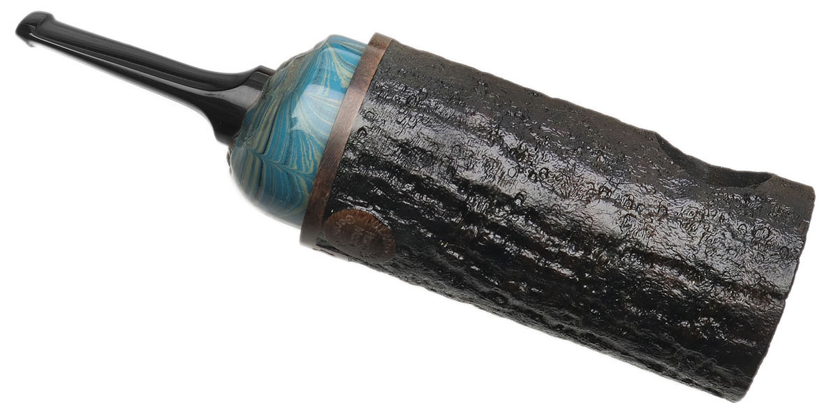 Werner Mummert Sandblasted Reverse Calabash Barrel